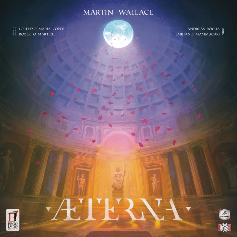 AEterna: Martin Wallace en Roma, mayorías en las siete colinas y el track de Agitación que puede condenar a tu gens a la Damnatio Memoriae