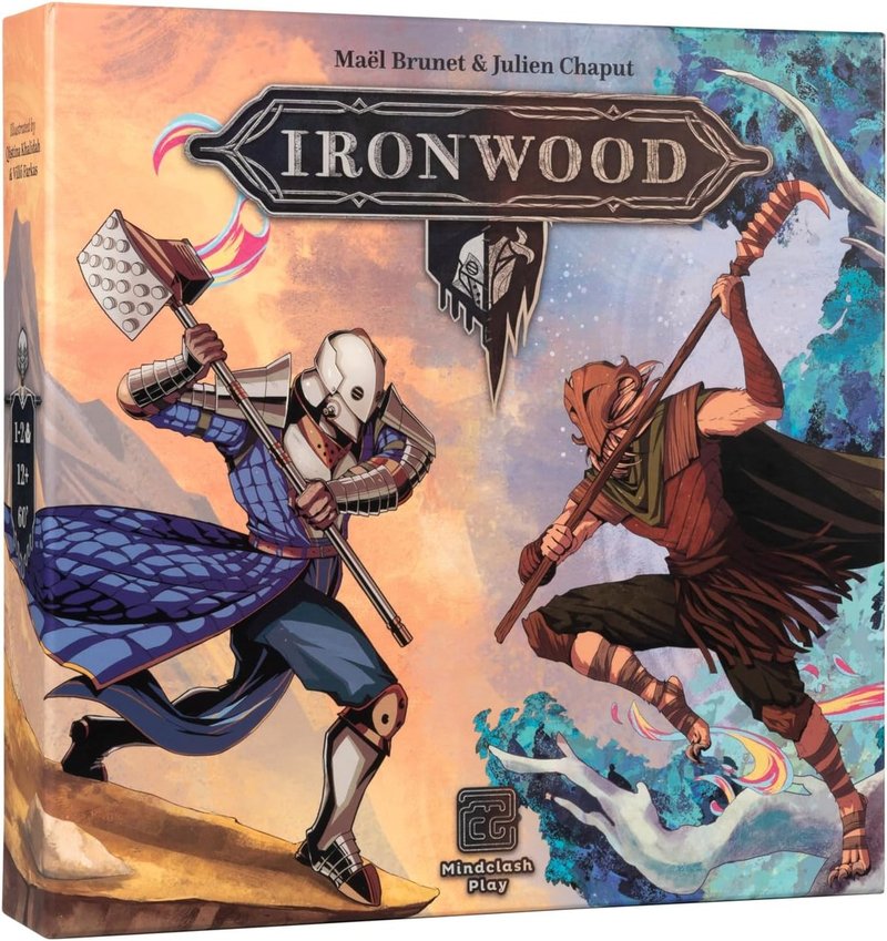 Ironwood: dos facciones con condiciones de victoria distintas y un sistema de cartas donde defender consume los mismos recursos que atacar