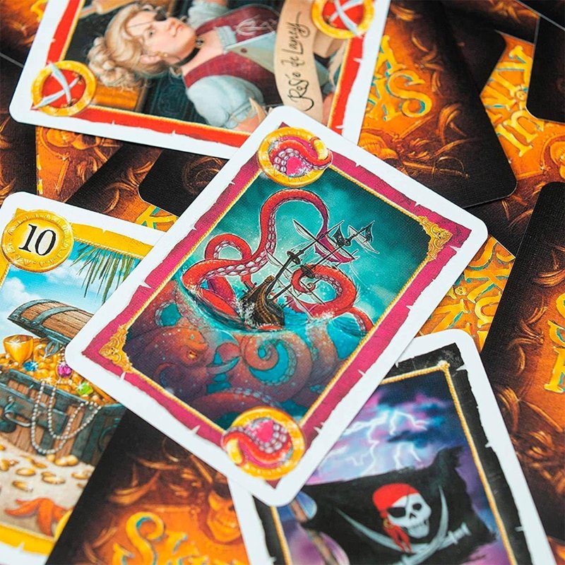Skull King: bazas de piratas, apuesta obligatoria antes de cada mano y por qué acertar con cero bazas puntúa más que ganarlas todas