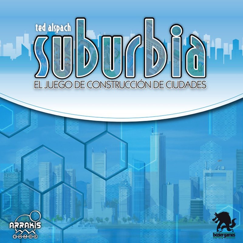 Suburbia: losetas hexagonales de ciudad donde cada barrio nuevo que construyes puede perjudicar a tu vecino o beneficiarte a ti