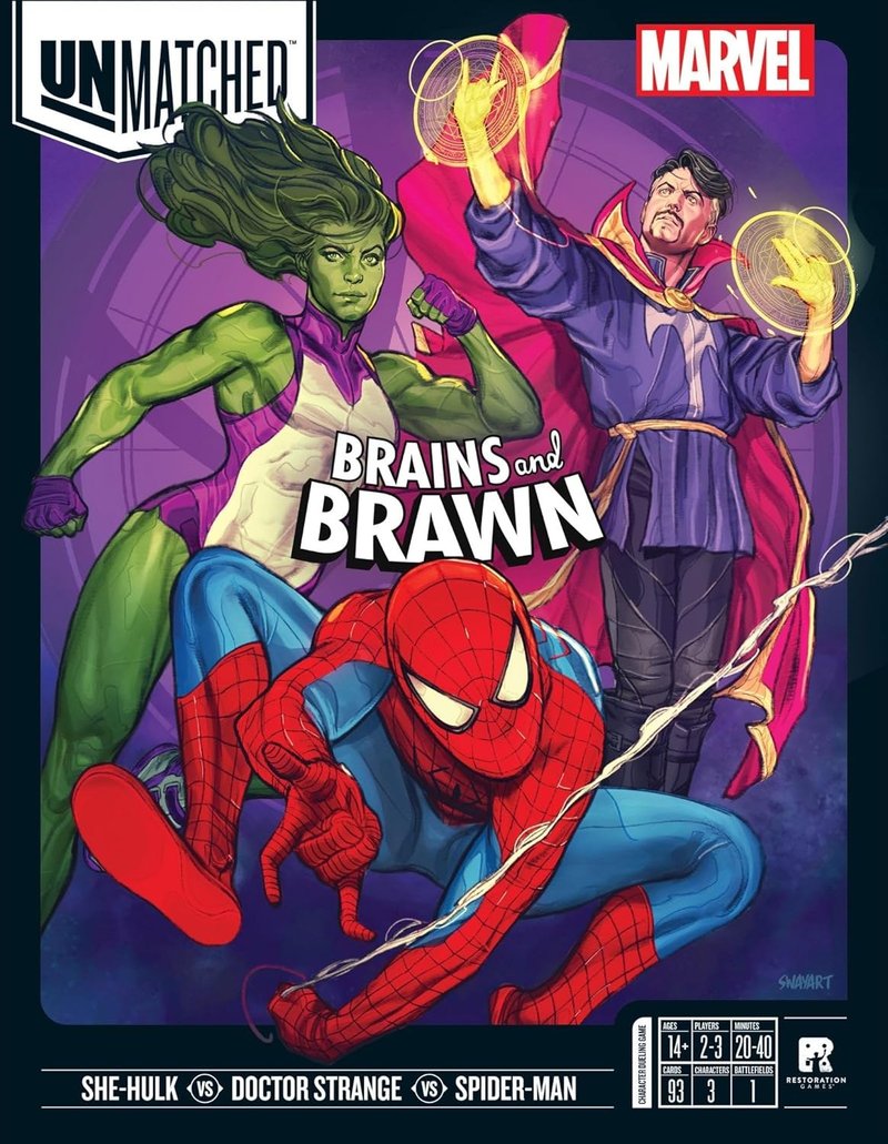 Unmatched: Brains and Brawn — Nikola Tesla, Harry Houdini, Sinbad y Erik el Rojo en la caja de las habilidades más dispares del catálogo