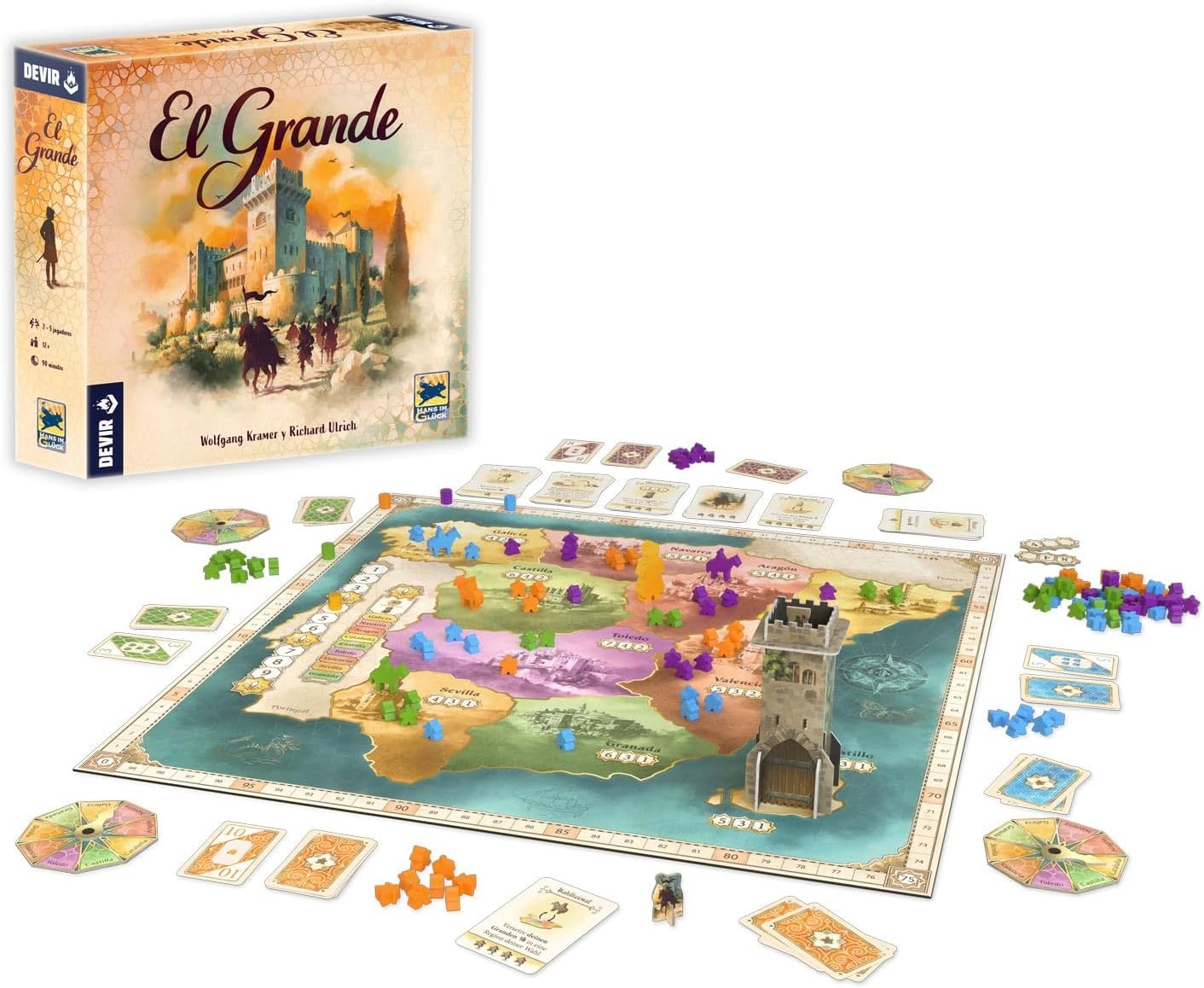 El Grande: area control en la España del siglo XV y la mecánica de poder que sigue sin tener sustituto