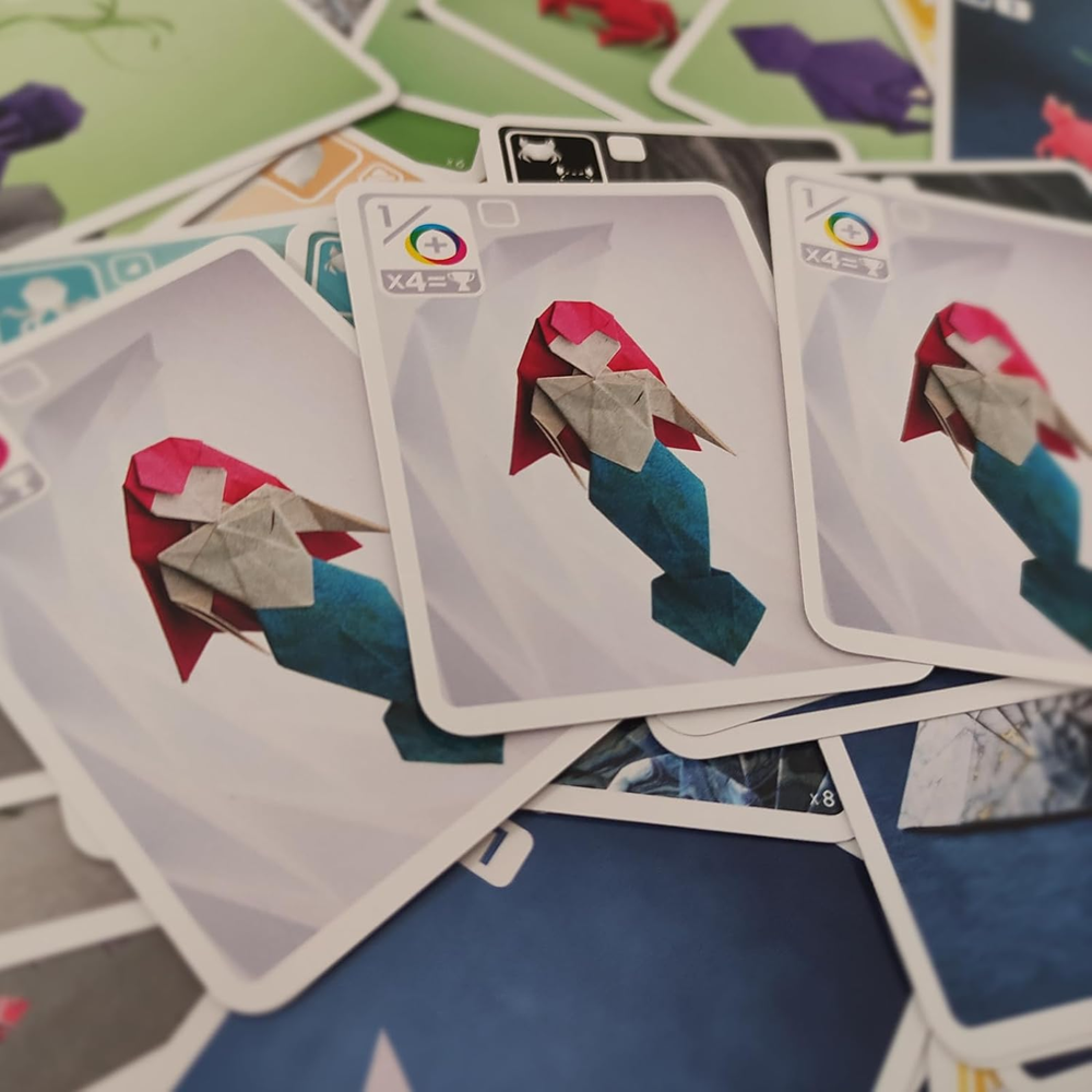 Océanos de Papel: el filler de origamis marinos donde decidir si cerrar la ronda ahora o arriesgarse un turno más es siempre la decisión más difícil