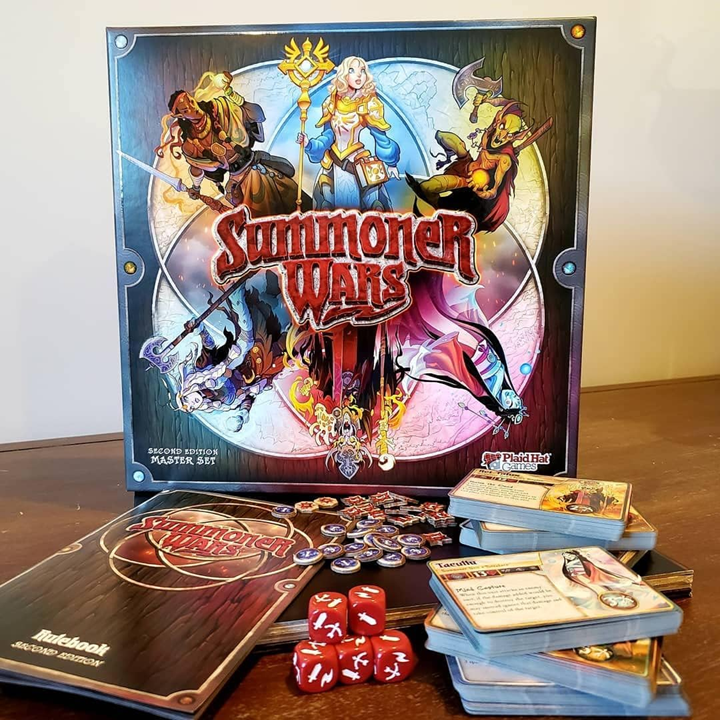 Summoner Wars 2ª Edición: duelo de facciones asimétricas con el sistema de cartas más elegante del wargame de mesa